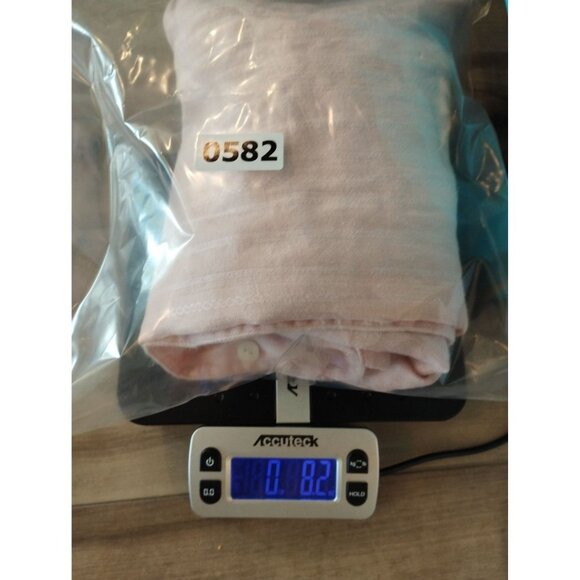 J JILL Blush Pink Jacquard Linen Buttoned V Neck Long Cuffed Sleeve S - Picture 11 of 11